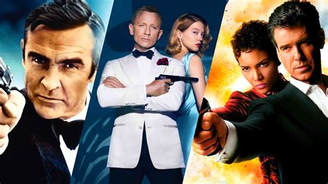 list of james bond movies in latest
